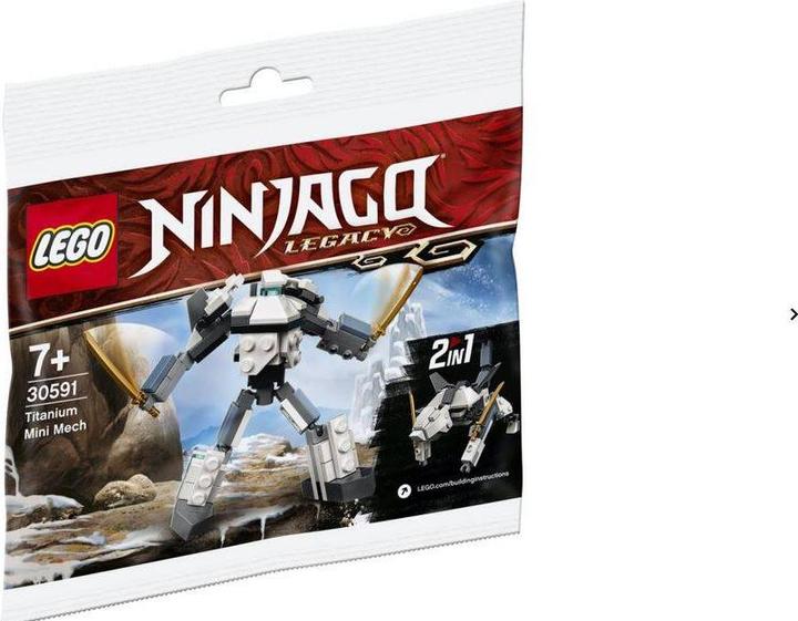 Image du produit LEGO Ninjago - Mini-mech en titane (30591, LEGO Ninjago)