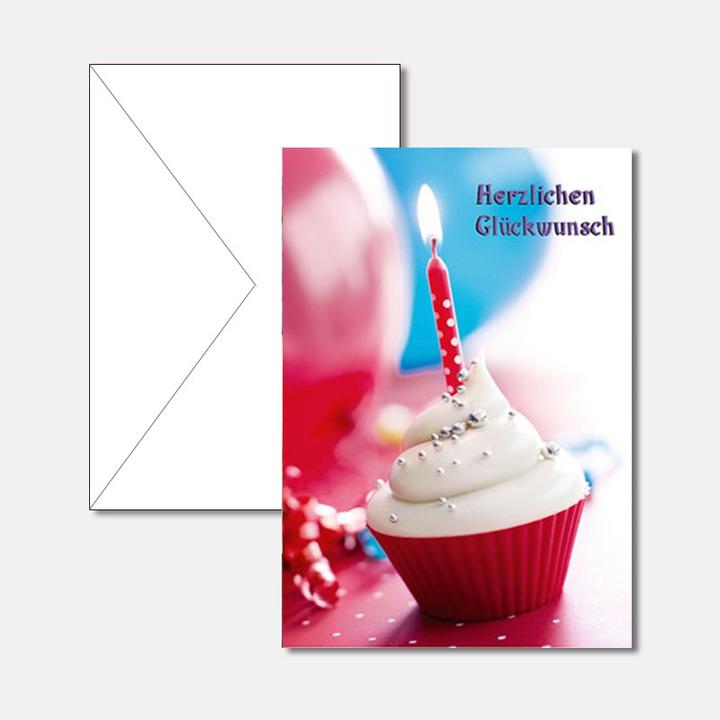 Immagine prodotto Biglietto d'auguri - Piccoli cupcakes (1 pz.)