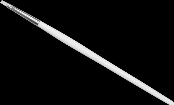 Actual product image Eyelash tinting brush, white, synthetic bristle, length 17 cm