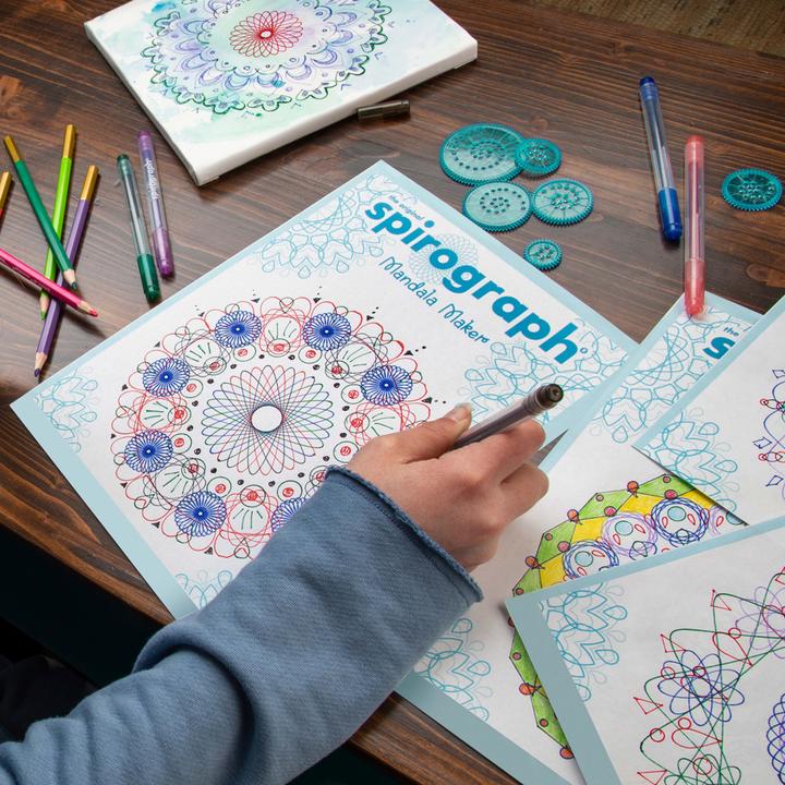Actual product image Dante Spirograph Mandala