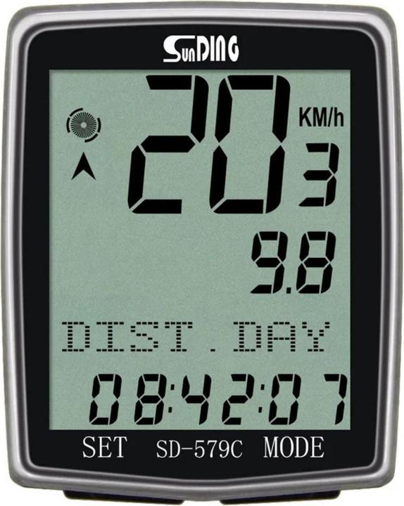 Immagine prodotto Hermex Tachimetro per bici Sunding Tachimetro per bici Computer per bici Computer per bici