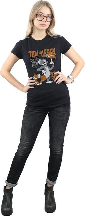 Image du produit Tom & Jerry - T-shirt SPINNING BASKETBALL - Femme (XL)
