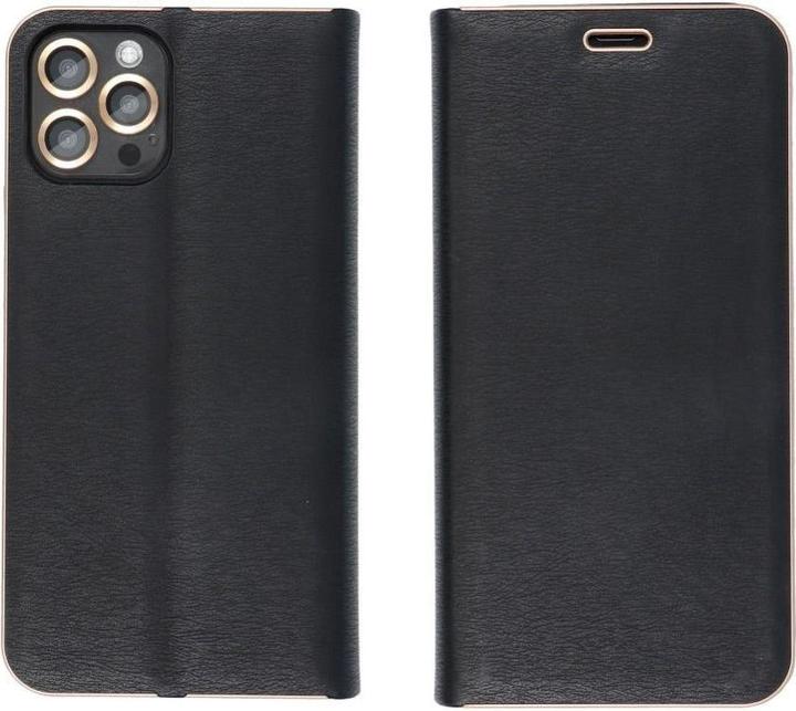 Actual product image Forcell Book case OEM LUNA Book Gold for HUAWEI P Smart black (Huawei P Smart+)