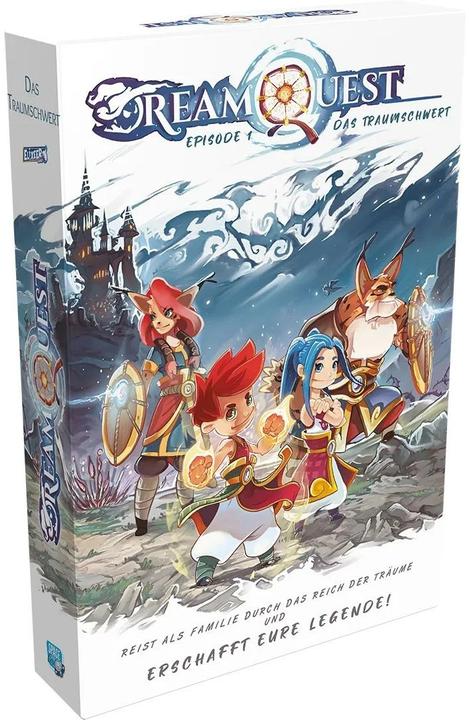 Produktbild Asmodée SCOD0102 - DreamQuest, Rollenspiel, für 2 Spieler, ab 6 Jahren (DE-Ausgabe) (Deutsch)