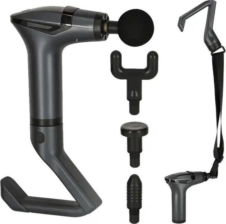 Platinet Pistola per massaggi Pro 1500mAh Argento