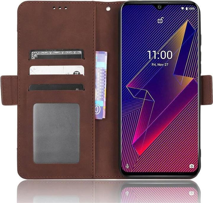 Image du produit Cover-Discount Wiko Power U20 - Etui avec de nombreuses poches pour cartes (Wiko Power U20)