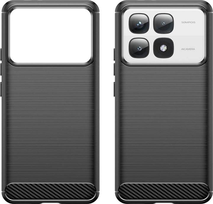 Image du produit Cover-Discount Xiaomi 14T Pro - Coque métal look carbone (Xiaomi 14T Pro)