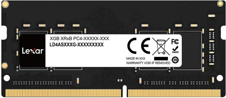 Actual product image Lexar LD4AS016G-B3200GSST (1 x 16GB, 3200 MHz, DDR4-RAM, SO-DIMM)