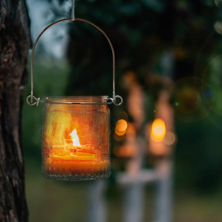 Actual product image Relaxdays 12x Garden Torch