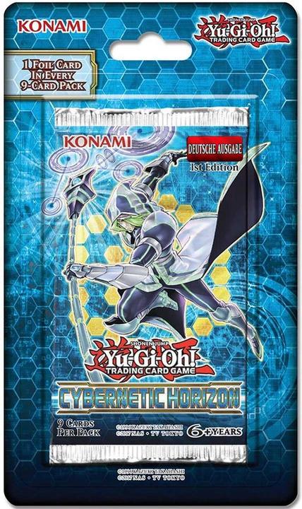 Actual product image Yu-Gi-Oh Cybernetic Horizon Booster Blister -! (German, Booster Pack)