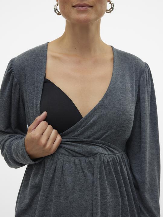 Produktbild Mamalicious Normal geschnitten V-Ausschnitt Top Bluse (S)