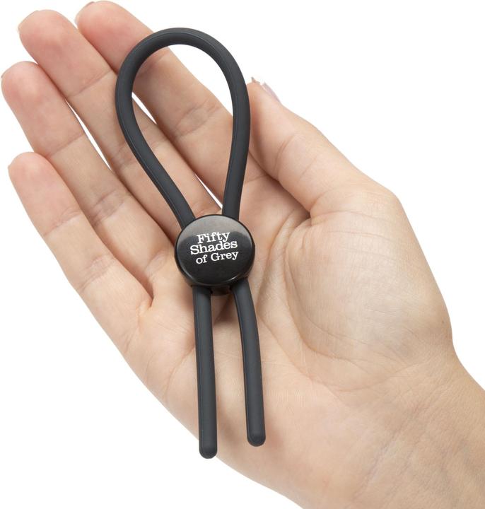 Actual product image Fifty Shades of Grey Adjustable Cock Ring (8.90 cm)