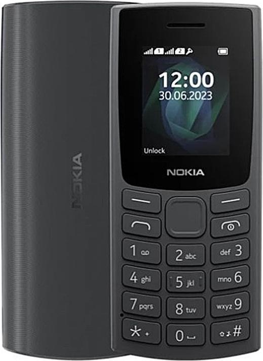 Immagine prodotto Nokia 105 (2023) 4G Dual SIM Nero (EN,HR,MK,SRB,SLO,ALB,CZ,HU,DE) UE (1.77", 4G)