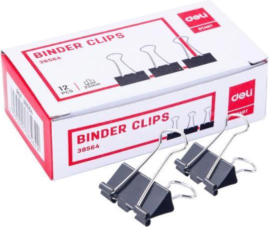 Produktbild Deli Aktenklammer Foldback (1 x)