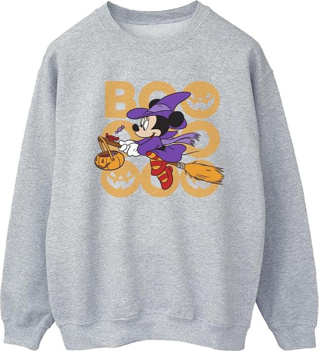 Actual product image Disney Womens/Ladies Boo Minnie Mouse Witch Sweatshirt (L)
