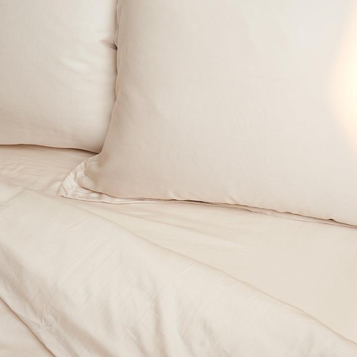 Immagine prodotto Coco & Cici Tencel Bettbezug + Kissenbezug (Set di biancheria da letto, 140 x 220 cm, 60 x 70 cm)