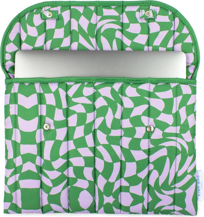 Actual product image Kind Bag Wavy Check (13", Universal)