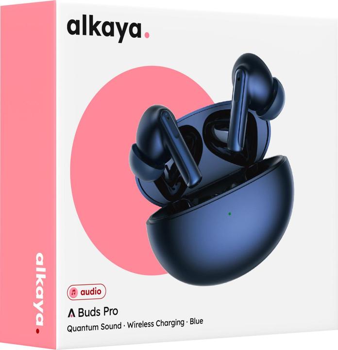 Produktbild Alkaya A Buds Pro Quantum Sound Bluetooth Kopfhörer, induktives Laden (ANC, Kabellos)