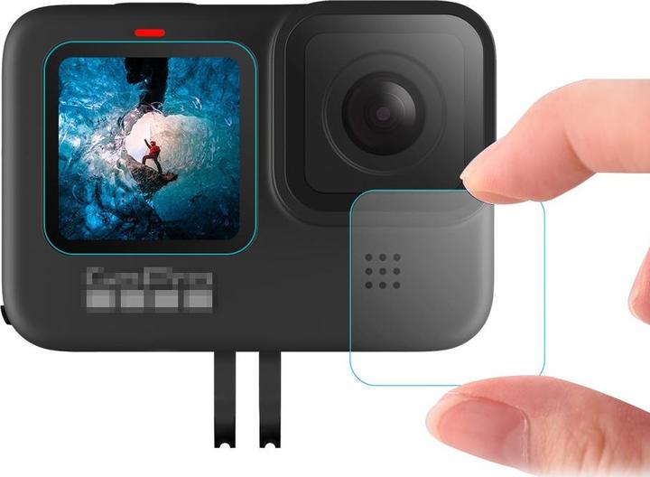 Ueli Express Display und Kamera Panzerglas Set (Hero 12, Hero 11, Hero 10, Hero 9)