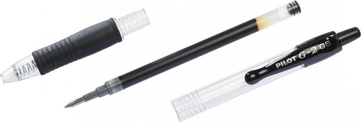 Actual product image Pilot Gel pen G2 05, red (Transparent, Red, 1 x)