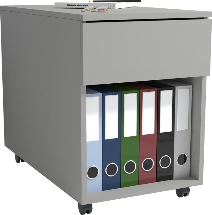 Immagine prodotto VCM my office Dalosa mobile piedistallo grigio 1 cassetto 39.0 x 70.0 x 55.0 cm (39 x 70 x 55 cm)