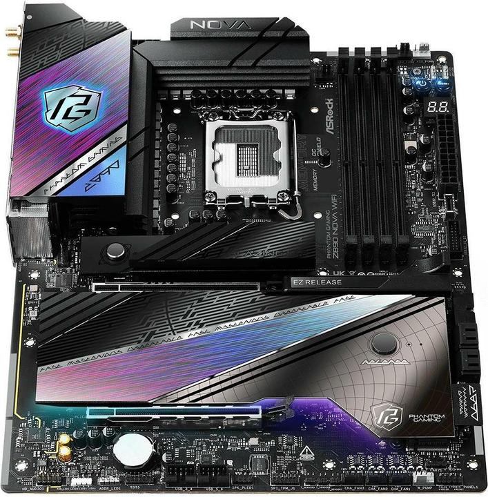 Actual product image AsRock Z890 Nova WiFi Intel DDR5 S1851 (LGA 1851, Intel Z890, ATX)