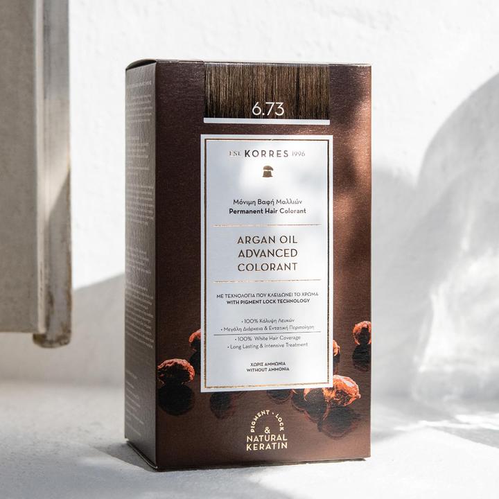 Produktbild Korres Argan Oil Hair Color (Golden Cocoa)