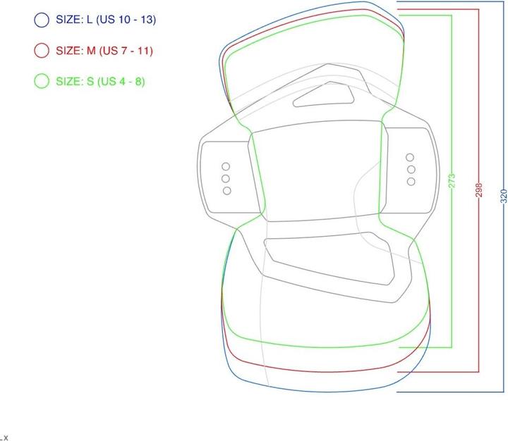 Actual product image Cabrinha Source Binding Complete