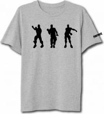 NoName FORTNITE - T-Shirt Fresh Dancer Grey (L) (L)