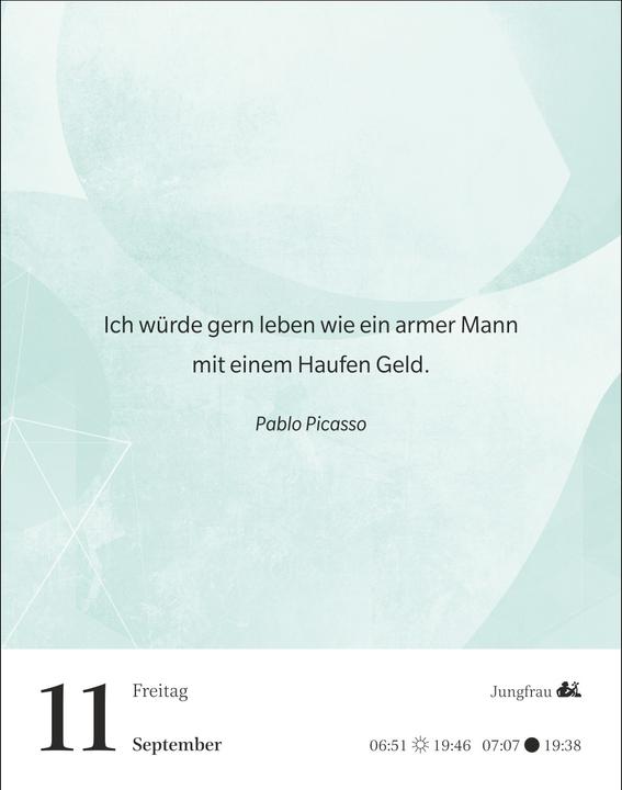 Actual product image Harenberg Gute Gedanken tanken Tagesabreisskalender 2026 - Denkanstösse für das ganze Jahr (11 x 14 cm, German)