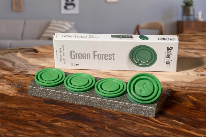 Actual product image Stadler Form Green Forest fragrance pin (4 x)