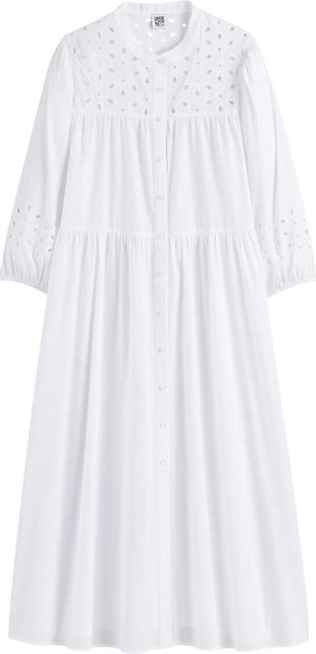 La Redoute Collections Langes Kleid mit Stickereien & A-Linie