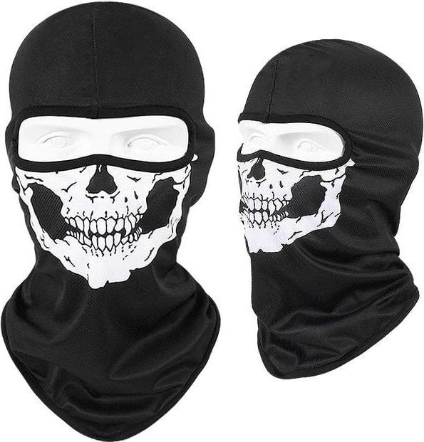 Actual product image JTI Balaclava with skull