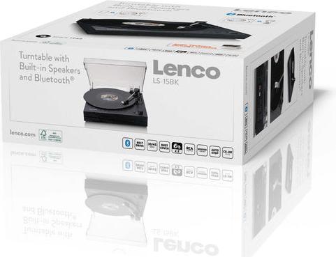 Actual product image Lenco LS-15BK black (Manual)