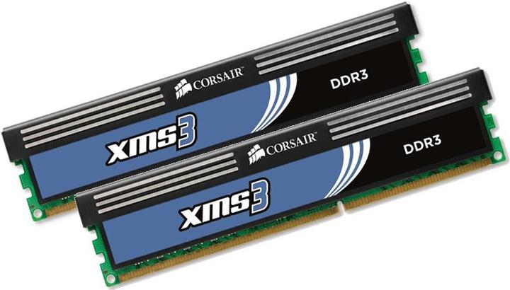 Image du produit Corsair Xms3 (2 x 4GB, 1333 MHz, RAM DDR3, DIMM)