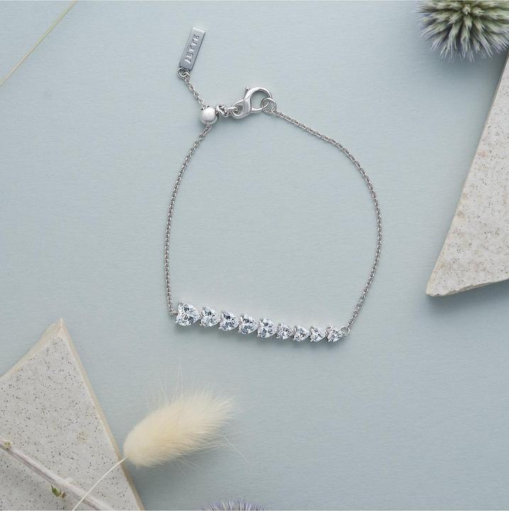 Produktbild Jette Armband LOVE DIAMOND (17 cm, 925er Silber, Recycelt)