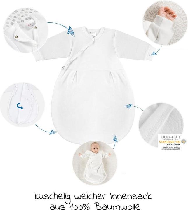 Image du produit Coconette Sacs de couchage Ensemble de 2 sacs de couchage - Circle Blanc Gris -