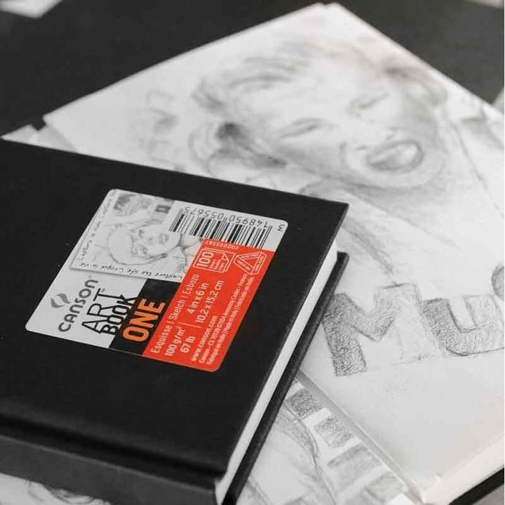 Produktbild Canson One Art Book (A5, Blanko, Harter Einband)