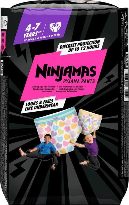 Produktbild Pampers Ninjamas (Gr. M, Tragepack, 10 Stück)