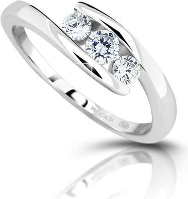 Modesi Silver ring with zircons M13075 - Circuit: 50 mm (50)