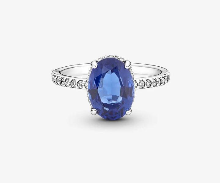 Produktbild Pandora Ring Funkelndes Statement Halo (52, 925 Silber)