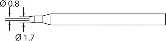 Immagine prodotto Velleman Cartuccia 5250-002: Ø0,8mm per Dr5550 e Dr5560 (Scorta)