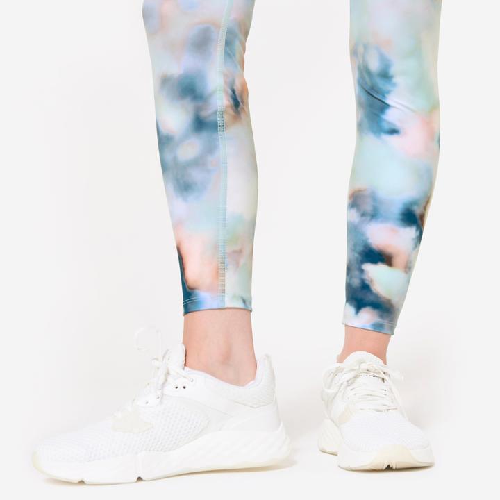 Produktbild Domyos Leggings Damen hoher Taillenbund - bunt (W26/L30)