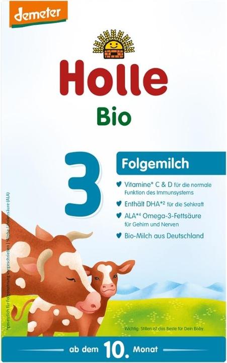 Image du produit Holle Lait de suite 3 (600 g, à partir de 10 m.)