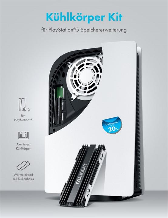 Actual product image Graugear G-PS5HS02