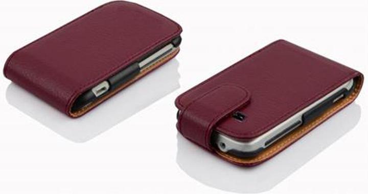 Actual product image Cadorabo Flip with structure cover (Samsung Galaxy Pocket Neo)