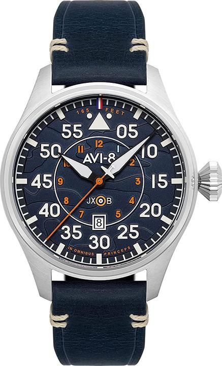 Actual product image AVI-8 AV-4097-02 Pilot Hawker Hurricane Automatic 46mm 5ATM (Analogue wristwatch, 46 mm)