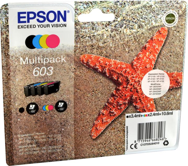 Epson 603 Multipack (M, BK, Y, C)