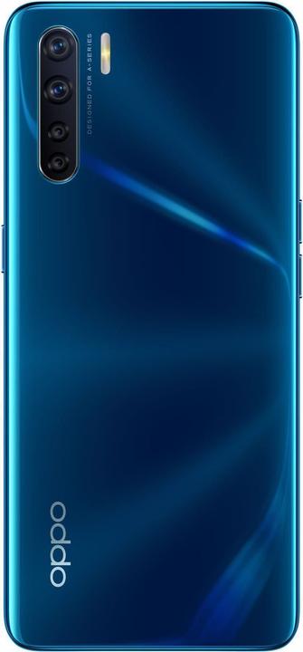 Productafbeelding OPPO A91 (128 GB, Vurig blauw, 6.40", Dubbele SIM + SD, 48 Mpx, 4G)