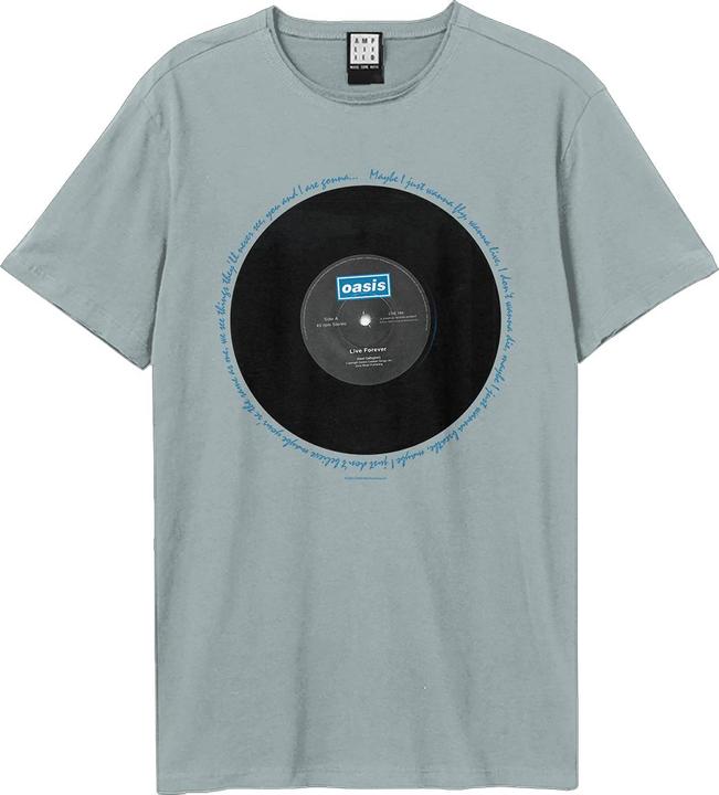 Actual product image Oasis Unisex Adult Live Forever T-Shirt (XL)